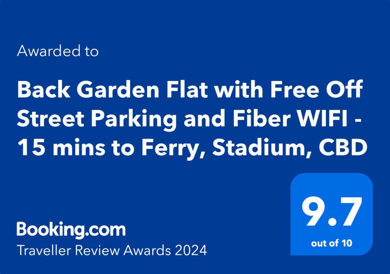 Back Garden Flat With Free On Street Parking And Fiber Wifi - 15 Mins To Ferry, Stadium, Cbd ويلينغتون المظهر الخارجي الصورة